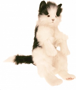 Мягкая игрушка - Котенок черно-белый, 45 см. (Hansa, 4642)